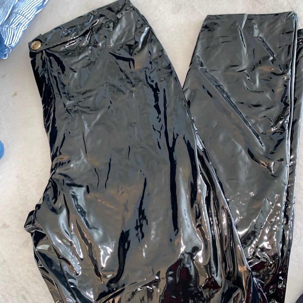 Fashionnova Leather Vinyl Pants